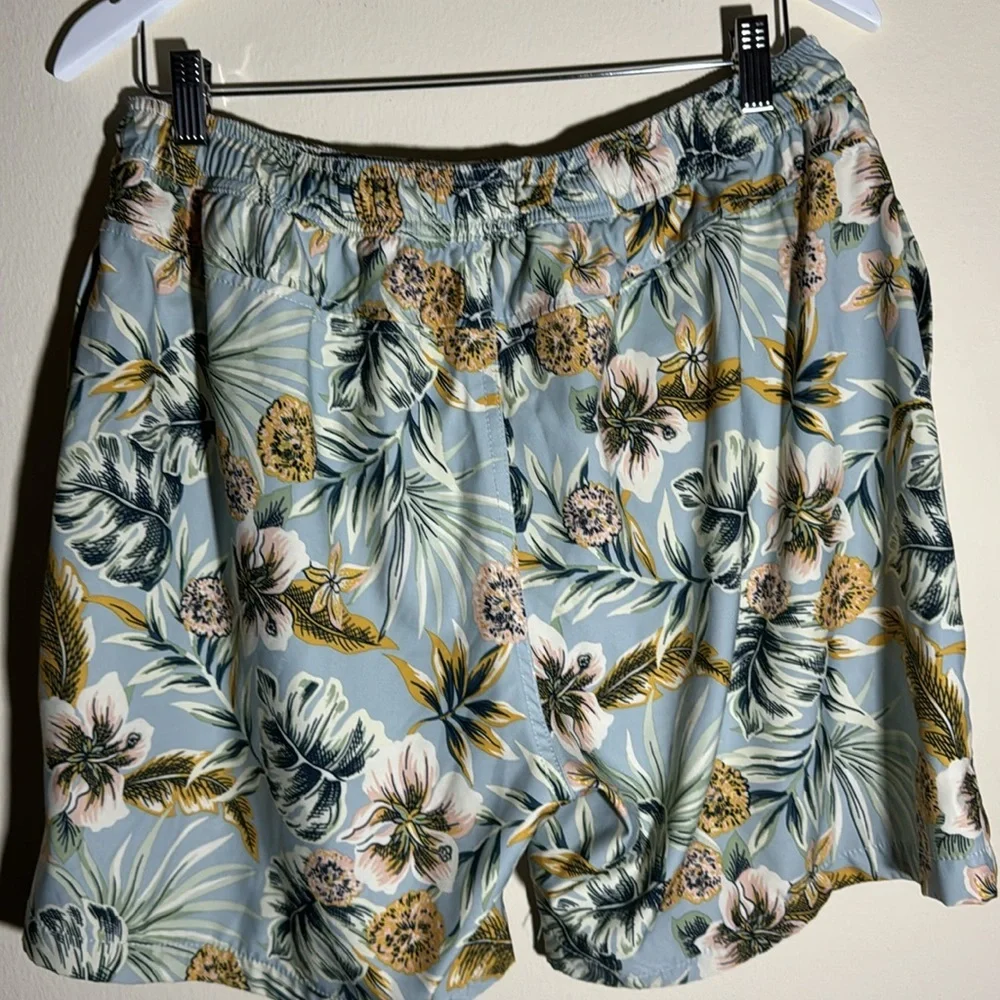 LUCKY BRAND Saturday stretch swim shorts